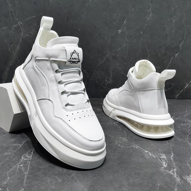 Board shoes men's casual air cushion soft sole white shoes one pedal fashion trendy shoes personalized matching Wenzhou men's shoes