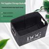 Pet Toy Storage Basket with Metal Handle for Cats and Dogs