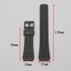 Silicone Watch Strap for A168/158/F91W W218 Ae1200 Models, 18mm