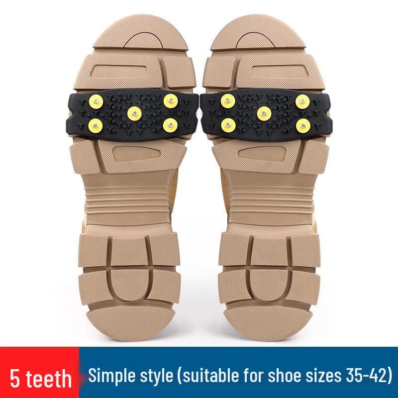 

Anti-Slip Crampon Shoe Covers for Hiking, Climbing, and Ice Surfaces