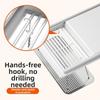 Adjustable Air Conditioning Windshield No-drill Anti-direct Blowing Bathroom Heater Air Baffle Durable Easy Cleaning