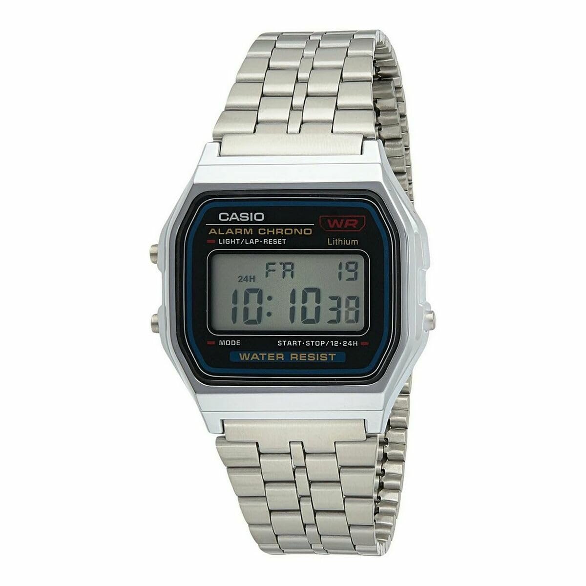 Watch Silver [Casio Import] A159WA-N1DF