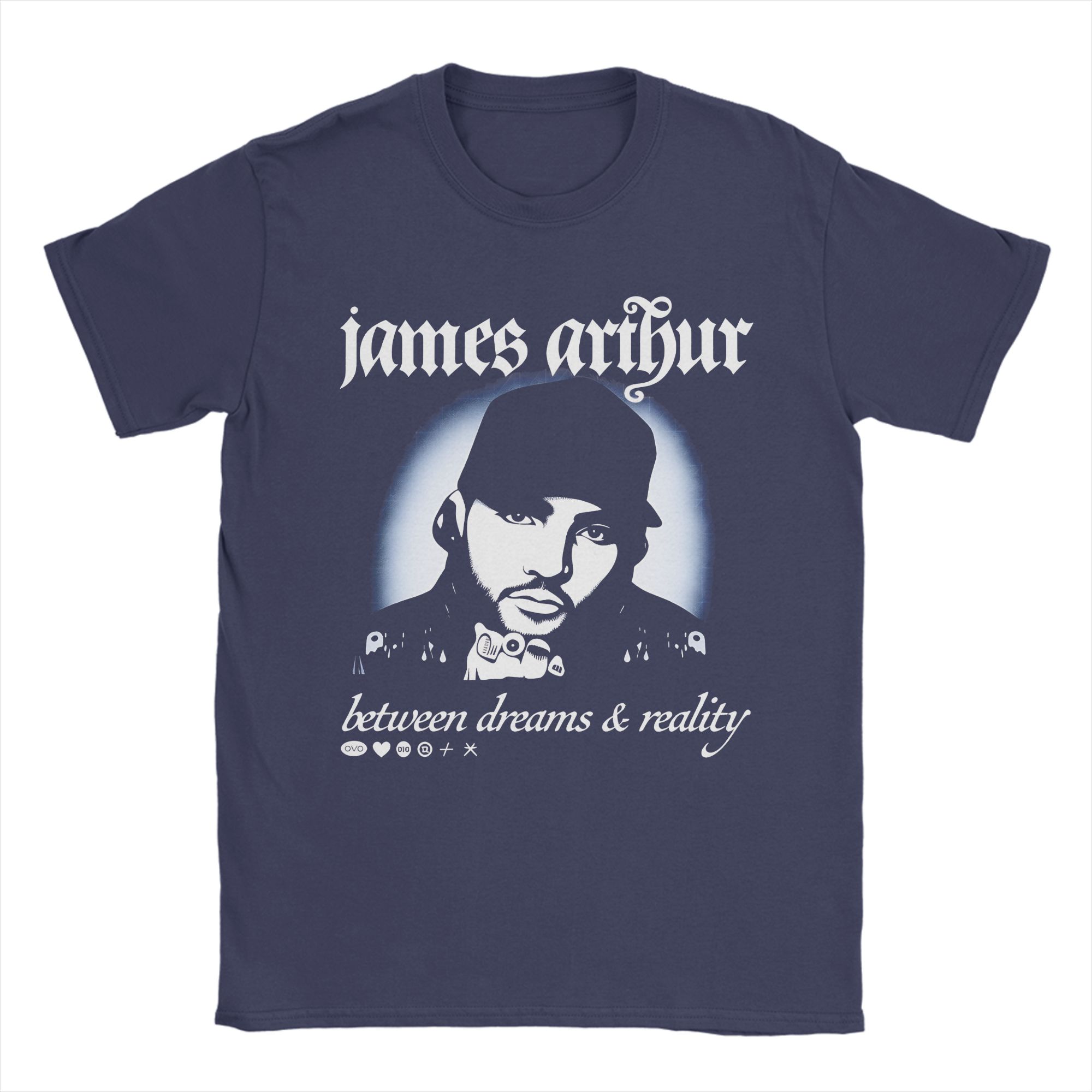 

Betwen Dreams and Reality T Shirt Unisexs Cotton Vintage TShirts Crew Neck James Arthur Tees Short Sleeve Tops Gift Idea 4XL
