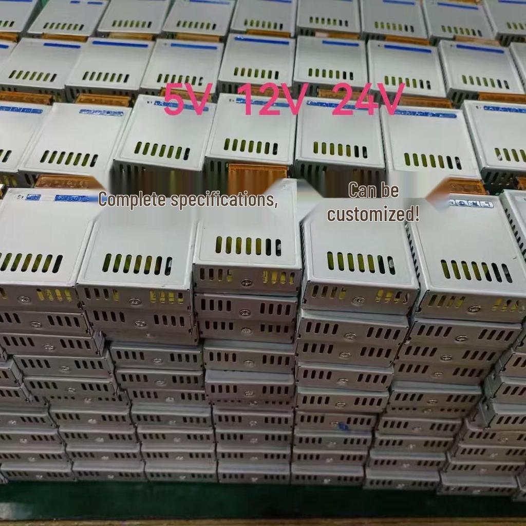 220V auf 5V/12V/24V Ultra-dünnes Mini-Netzteil LED-Adapter Transformator, DC 1A-4A.