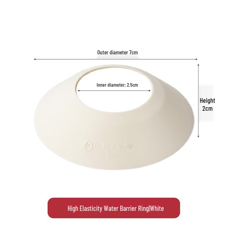 Silikonová odkapávací podložka pod baterii s bočním otvorem – Ochrana proti stříkající vodě do dřezu a podložka proti hromadění vody se spádovým odvodem.