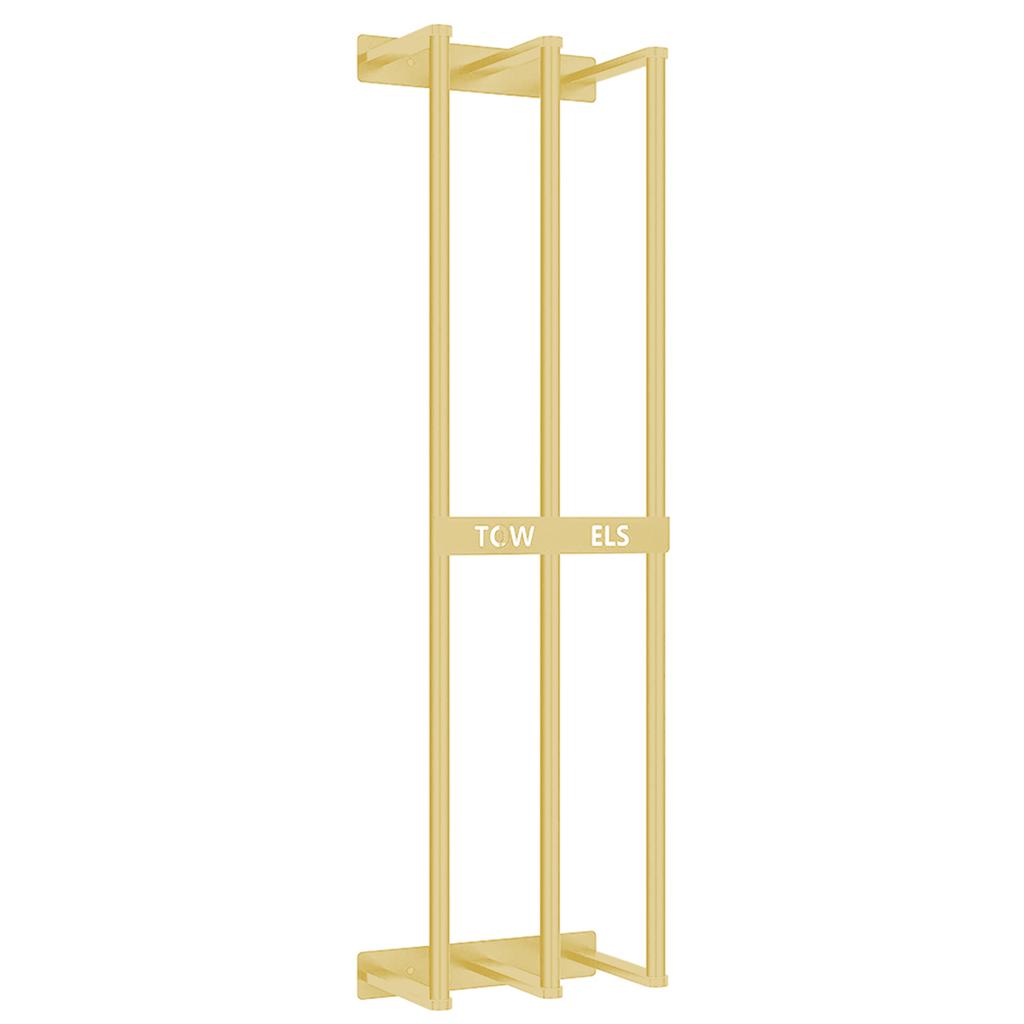 Bathroom Towel Storage Holder Space Metal Shower Room Towel Hanger Multifunctional Storage Organizer for Bathroom Accessories