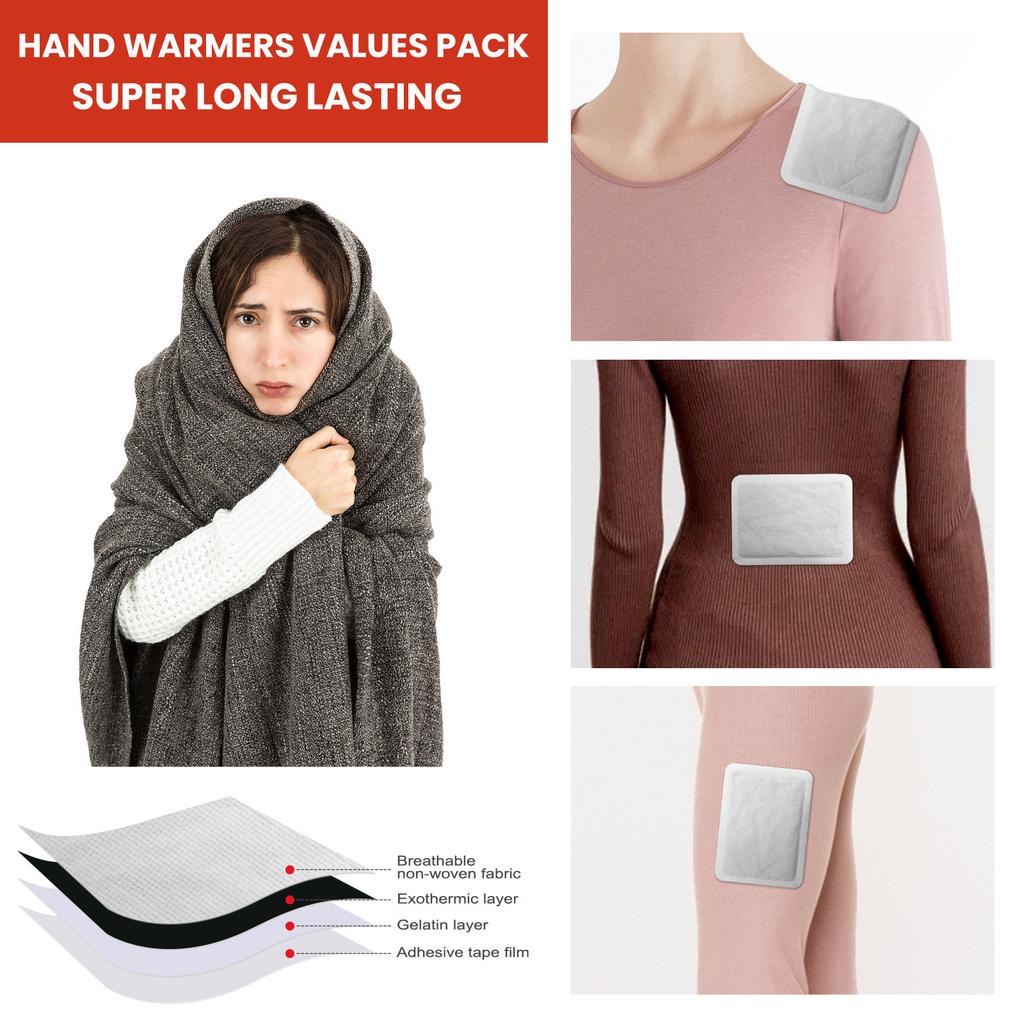 Hand Warmer, Portable, Lightweight, Ready To Use, Self-heating, For Abdominal And Body Warming.