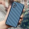 Luxury Fashionable Striped Phone Case For Samsung Galaxy S24 S23 S26 S22 S25 S20 A16 S21 Ultra Fe Plus A54 A24 A53 Coque