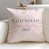 Classic TV Series Gossip Girls Cushion Cover Soft  EasyWash Pillow Case  Versatile for Couch Bed Travel and Office
