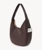 Lady Volume Edit Hobo Bag (Brown)