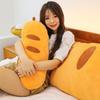Simulation bread plush toy doll strip bread throw pillow burger doll children's gift