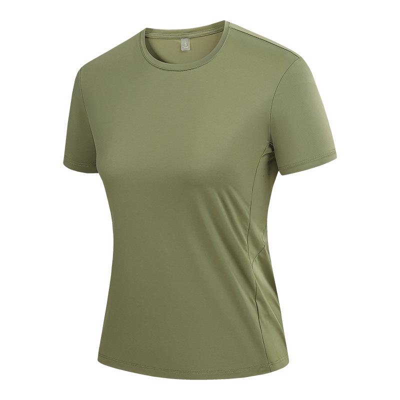 Men's and Women's Quick-Dry Short Sleeve Sports T-Shirts - Ice Silk & Nylon