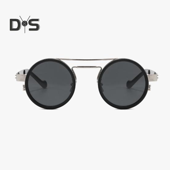 Nastaviteľné tónované slnečné okuliare s 1-9 prevodmi Retro okrúhle polarizované okuliare so šošovkami s ND filtrom pre mužov Rybolov Šoférovanie Pláž Tmavé