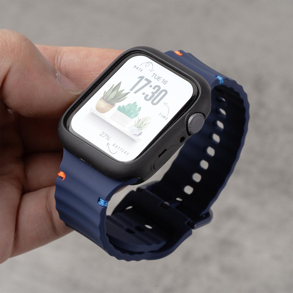 Silicone Case+Band For Apple Watch S11 10 42mm 46mm 44mm 40mm 45mm 41mm 38mm Bracelet Cover for iWatch 9 8 7 6 5 4 Ultra 3 49mm