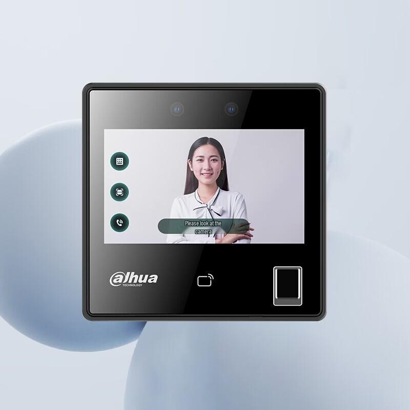 Dahua Face and Fingerprint Access Control Terminal CN plug (adapter included)