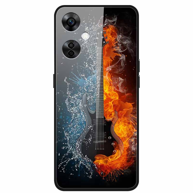 For One Plus Nord CE 3 Lite 5G Case N30 Tempered Glass Hard Back Cover for Oneplus Nord CE3 Lite N 30 Cases Bumper 3lite CE3Lite