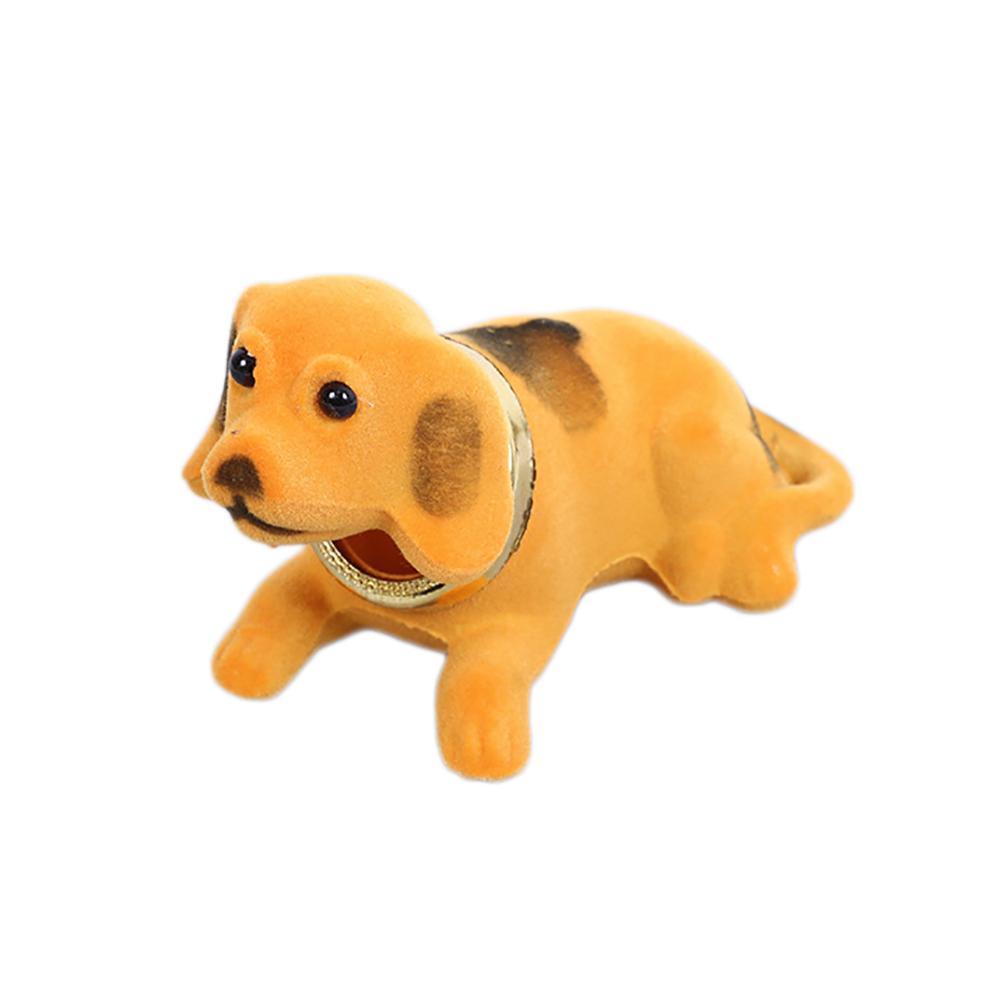 

Dog Doll Cute Decoration Car Dashboard Toys Shaking Head Nodding Puppy Figures Auto Accessories Kids Ornaments Automobiles Gift помаранчевий