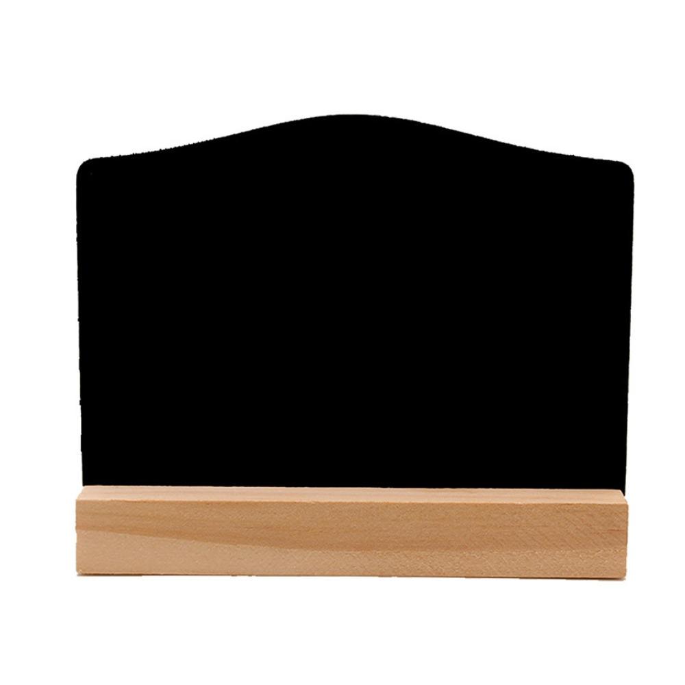 10Pcs/Set DIY Mini Double-Sided Blackboards Reusable Erasable Writing Plate  Coffee House