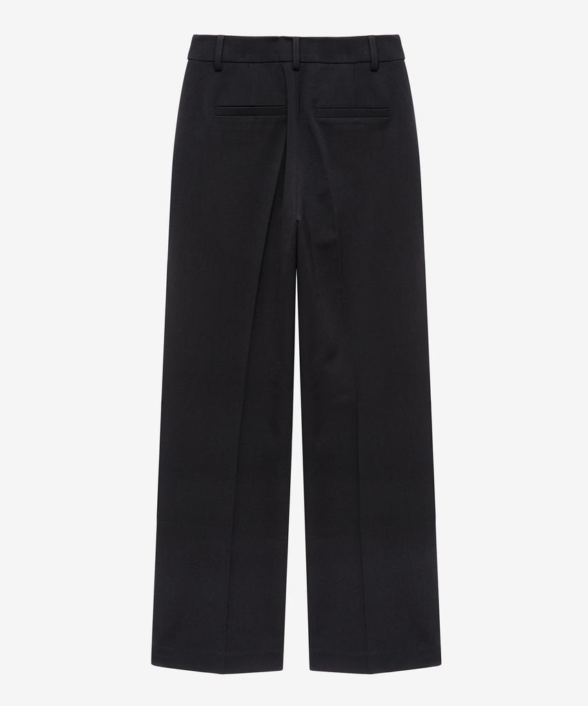 MIND BRIDGE WOMEN [On][W][Double Pleat Option] Four Seasons Daily Wide Slacks - 2 Colors
