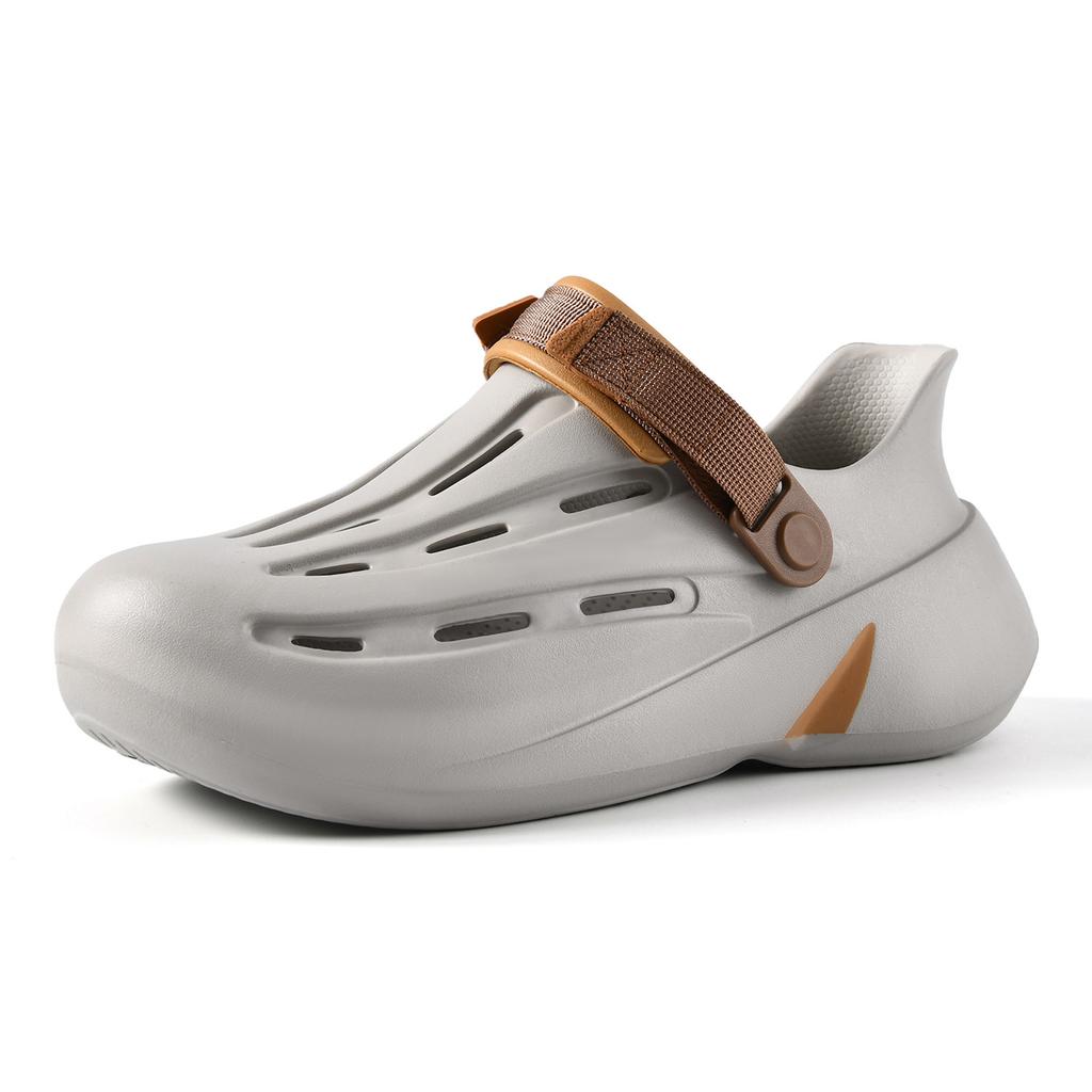 Hole Shoes Men's Summer New Wear Wear Wear-resistant Sports Bag Head Slippers Outdoor Beach Cool Slippers