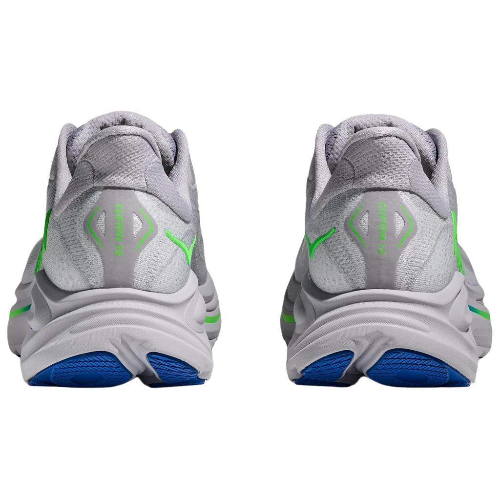 Hoka One One Clifton 10 Comfortable Durable Breathable Running Shoes Men sneaker Gray Green 1162030-AYNN