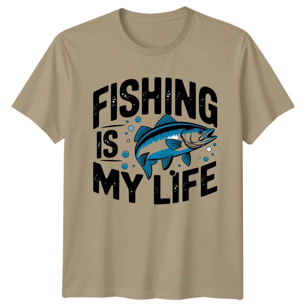 Fishing Is My Life Hobbies Unisexs TShirt FisherUnisex Gift S