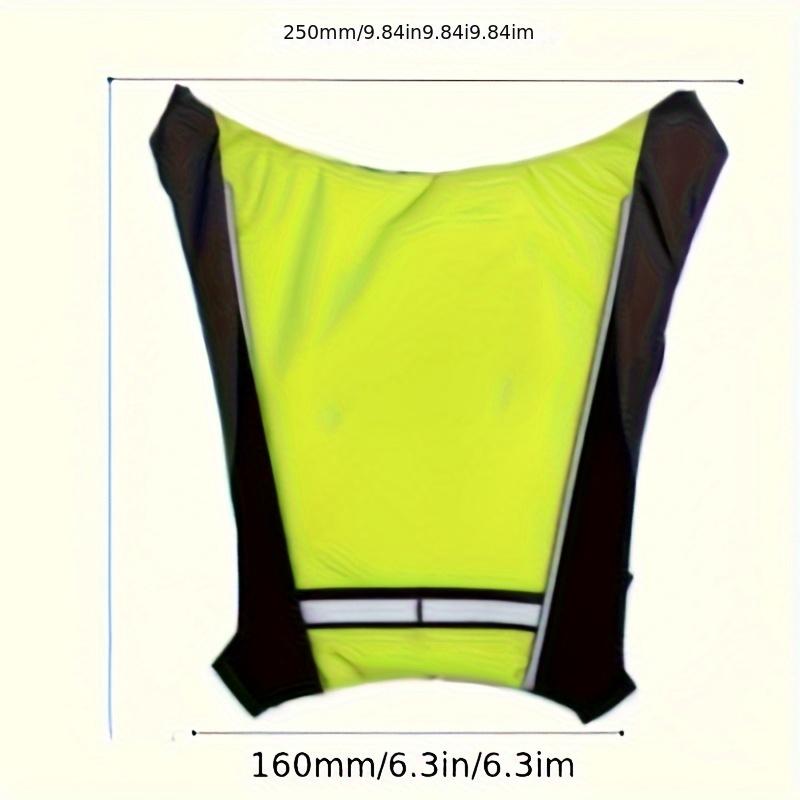 LED Turn Signal Bike Pack USB Rechargeable Reflective Vest Backpack with Direction Indicator Safety