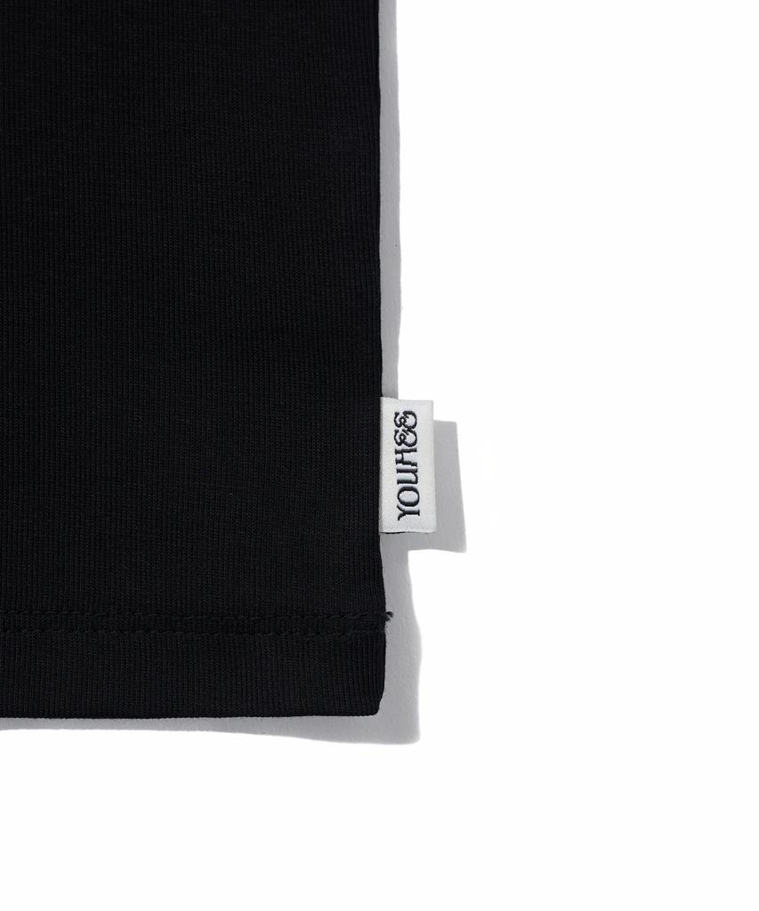 YOUHEE Heart Wing Graphic T-Shirt_Black