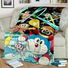 3D Printing D-Doraemon Anime Cartoon Blanket,Soft Throw Blanket for Home Bedroom Bed Sofa Picnic Travel Office Cover Blanket Kid