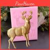 Versatile Elk Pattern Silicone Mold Ideal For Sugarcraft And Chocolate Designs