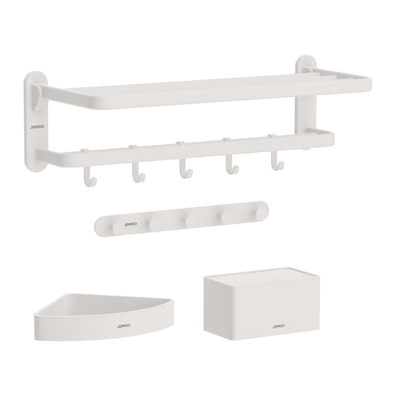 JOMOO Stainless Steel 4-Piece Bathroom Accessory Set