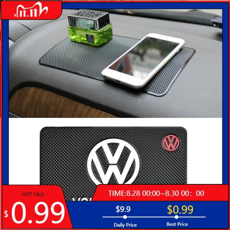 

VW GTI GOLF 2026 Hot For VW VOLKSWAGEN Car Anti Slip Mat Dashboard Sticky Non-Slip Cell Phone Pad For Volkswagen Jetta CC Beetle