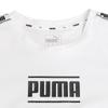 Puma Camo Pack Dress Logo Sports Round Neck Short Sleeve Dress Women dresses White 579558-02