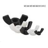 5-25pcs M3 M4 M5 M6 M8 M10 Nylon/304 Stainless Steel Hand Tighten Nut Butterfly Nut Ingot Wing Nut Nuts