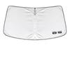 SAWAKAKI Sunshade for Delica CV Series Custom Designed for Windshield Features Logo Sun Heat UV Heat Relief Compact Storage D5 - - - Protection,