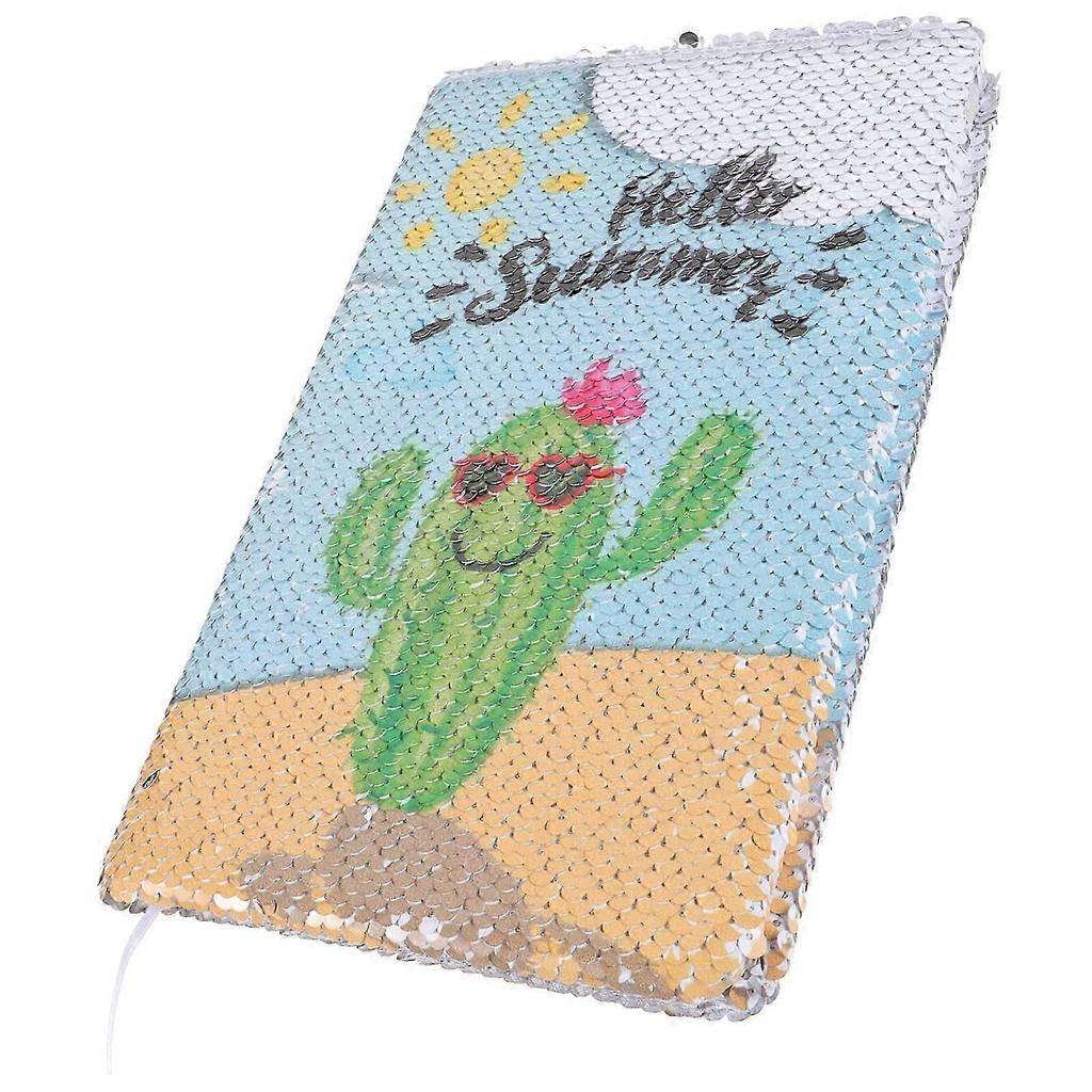 Sequin Planner Notebook for Writing with Assorted Color Cover