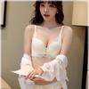 French Style Lingerie for Women Gathered Together Gathered with Breasts Anti Sagging Bra No Steel Hoop Support Comfortable Lace Bra