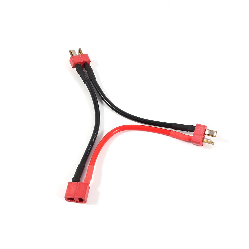 Dean T Plug Y Wire Harness TPlug Series Battery Connector Adapter Cable 14 Awg