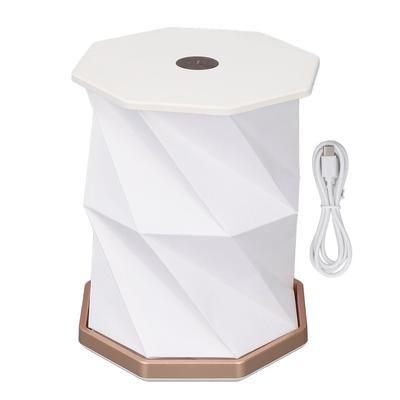 Bedside Table Lamp Paper Foldable Stepless Dimmable Rechargeable Battery Powered Touch Night Light
