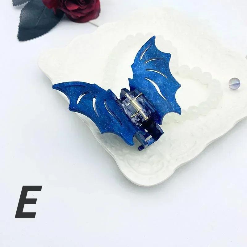 

New Halloween Bat Hair Claw Clips For Women Girl Funny Hair Crab Shark Clip Butterfly Hairpin Lady Headdress Hair Accessories