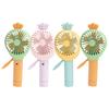 Pineapple Carrot Handheld Fan Press Misting Summer Cooling Fan Lightweight Portable Travel Outdoor Manual Mist Spray Personal Fan