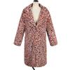 VAYLA  Autumn Winter Fur Coat Women Fashion Casual Square Collar Imitation Leopard Faux Fur Coat Plush Long Coat Winter Jacket