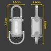 Keychain Flashlight Pocket Mini Rechargeable Emergency Light for Dog