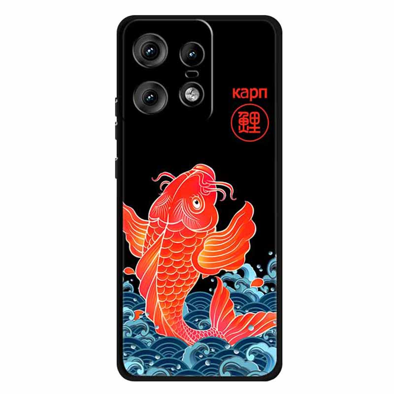 

Чехол для Motorola Edge 50 Pro 5G с принтом, гибкий ТПУ чехол для телефона Leaping Fish