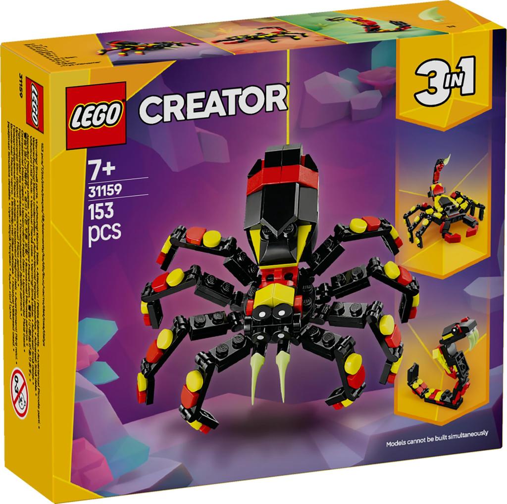 LEGO Creator Animal: Spider Toy Birthday Present Block Student Animal Creature 31159