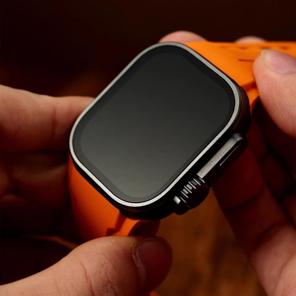 Silicone Sports New Band for Apple Watch Ultra 49mm S10 46mm 45MM 44MM 42MM IWatch Series 10 46mm 9 8 7 6 5 4 SE