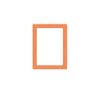 Photo Frame Magnets Holds Orange/pink/white/black PVC