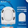 Lichen Thickened Universal Toilet Seat Cover