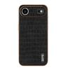 AZNS For iPhone 17 Air Case Electroplating Crocodile Texture PU+TPU Phone Cover