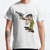 Lucky Luke Cartoon Daltons Tshirt Retro T Shirt Grunge Clothing Harajuku Anime Shirt Ropa Hombre Roupas Masculinas Camisetas
